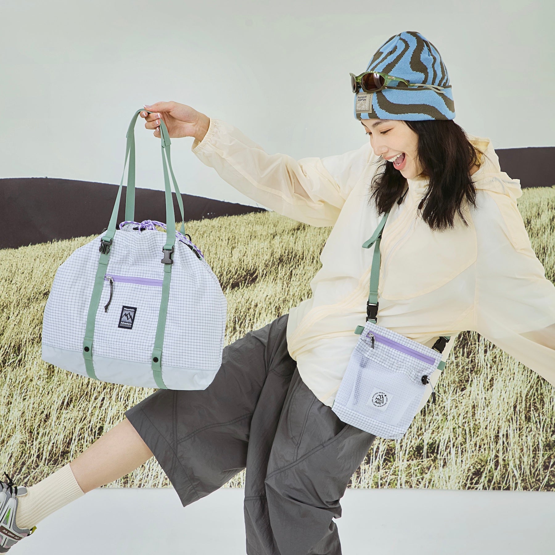 ☆「MOUNTAIN ADVENTURE」 Gemini Tote Bag – the MAD HATcher
