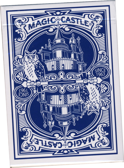 The Magic Castle Playing Cards - Blue Deck - The Magic Apple