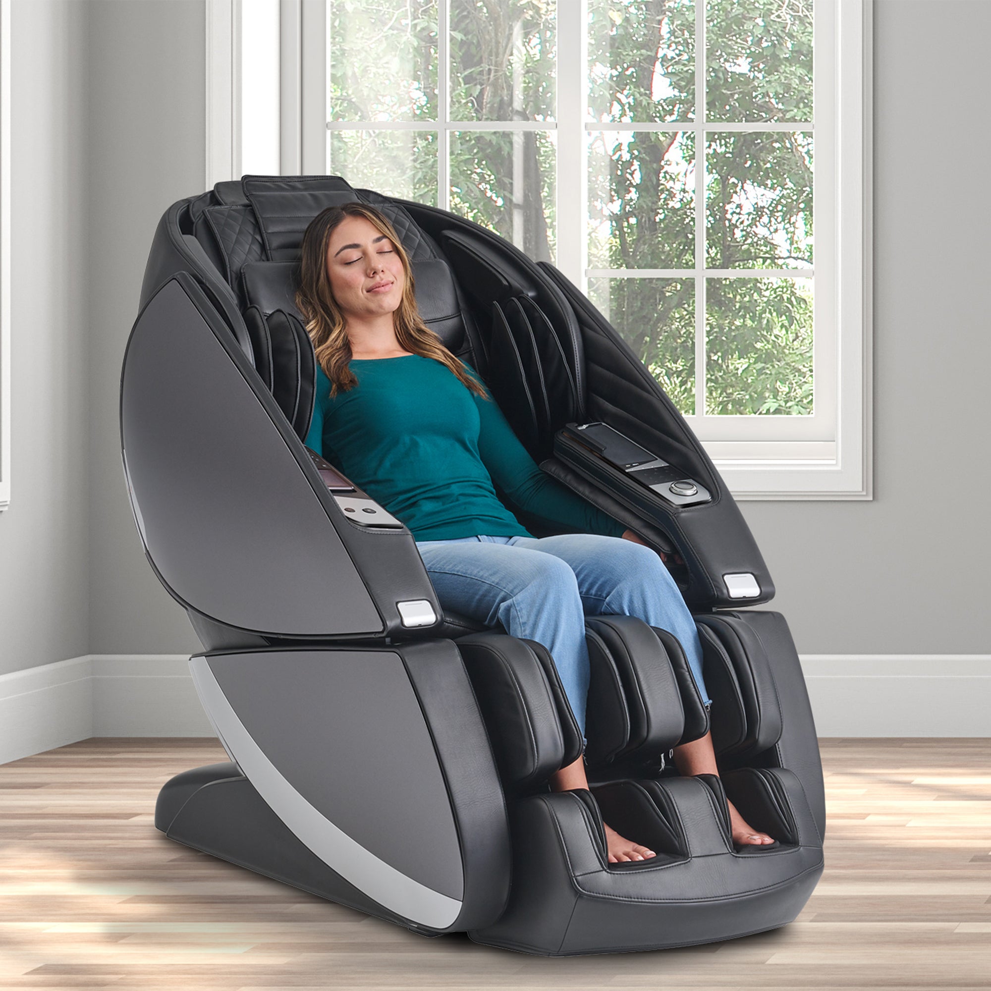 Human Touch Super Novo X | Dual-Robot 4D Massage Chair with Side