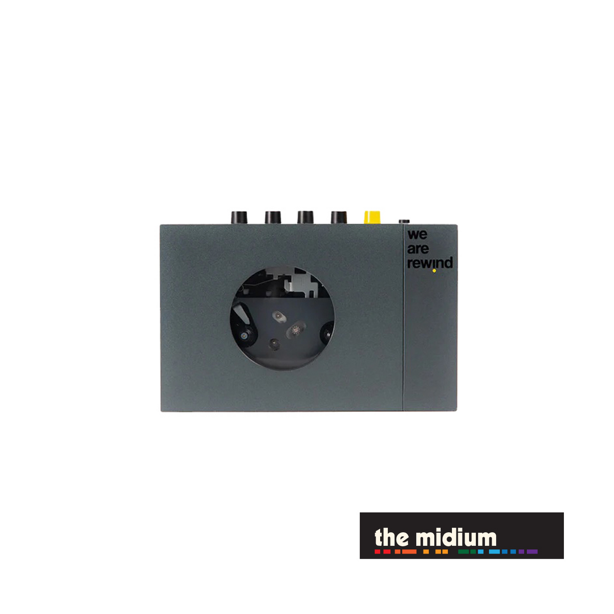 We Are Rewind WE-001 cassette player and recorder - Keith (Grey