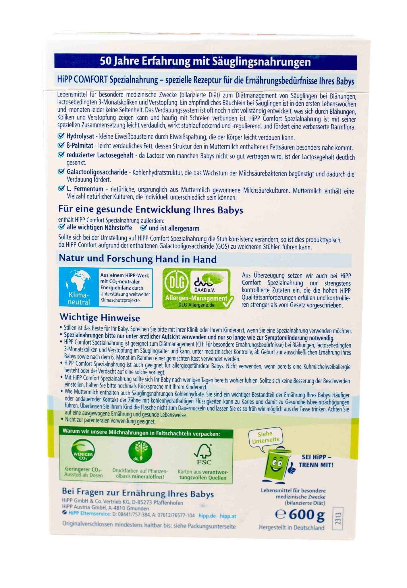 HiPP® Special Comfort 🍼 Save up to $75 on first order❣️