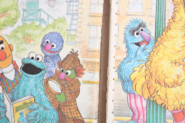 Vintage Sesame Street Library Book Volume 12 Featuring the Letters
