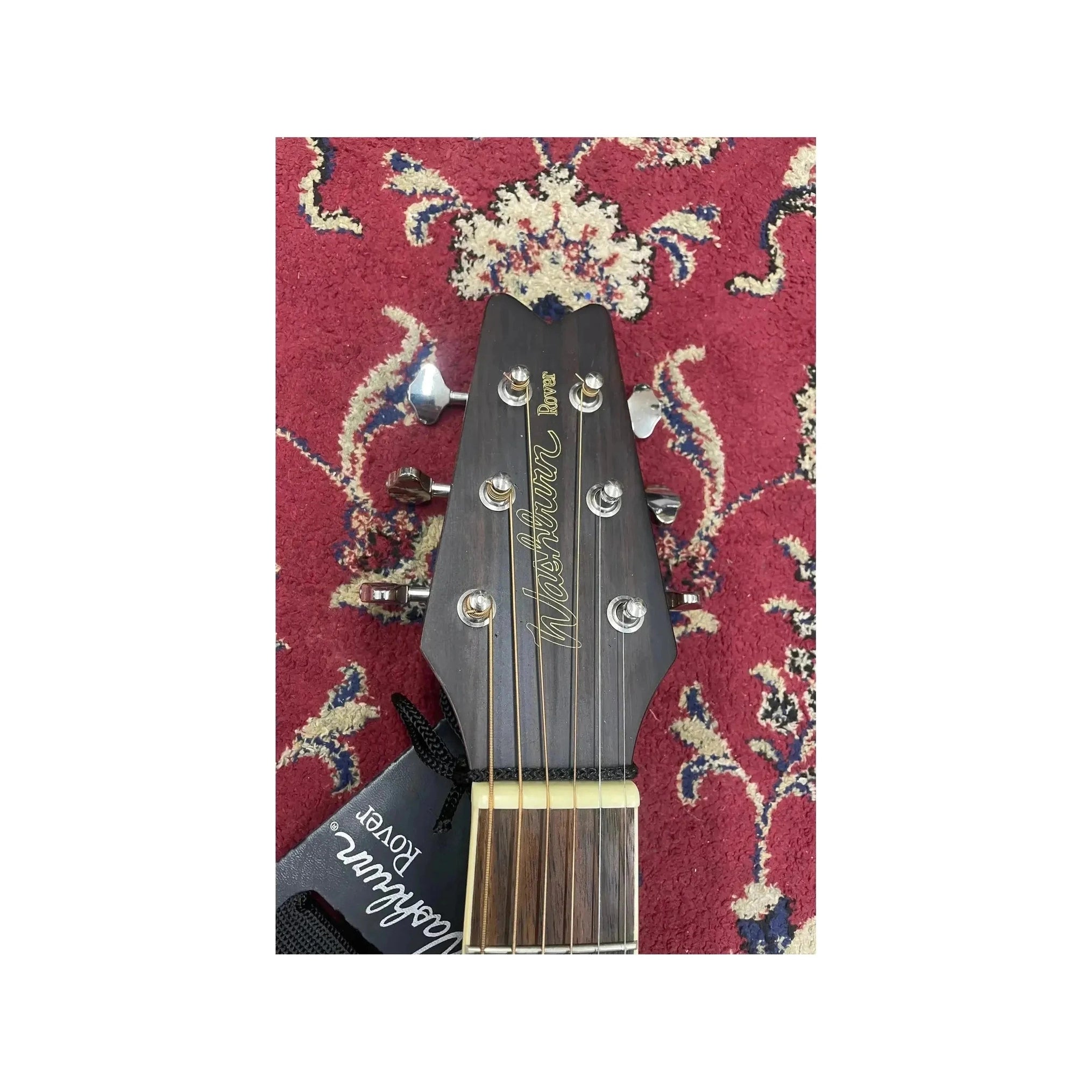 Washburn Rover RO10 Travel Guitar with Case Pre-Owned – The Music Bank