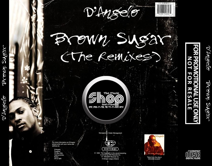D'Angelo - Brown Sugar (REMIXES) (1995) 2 CD SET -