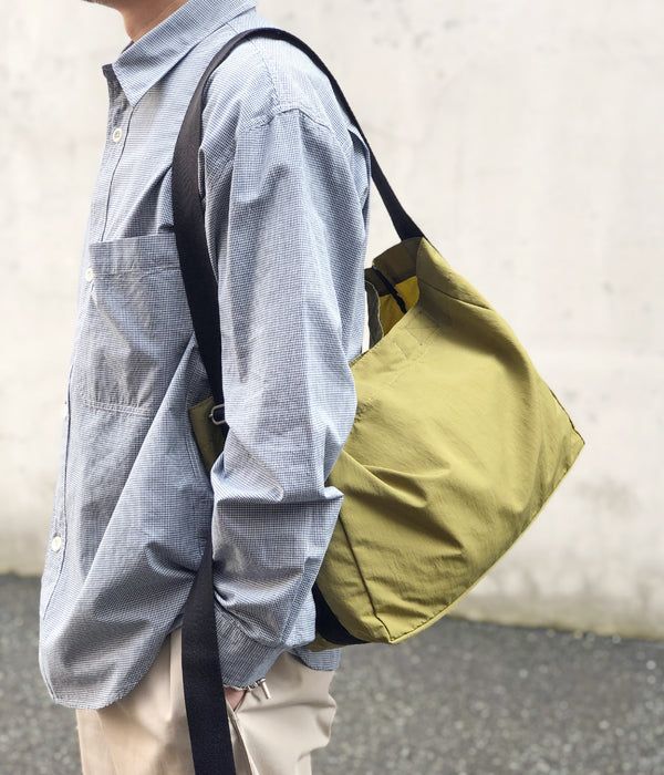 MHL./COMPACT NYLON SHOULDER BAG