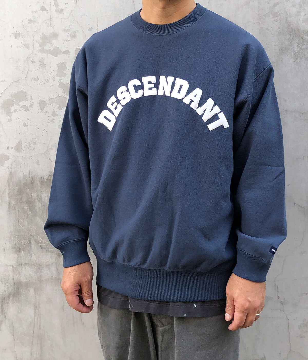 DESCENDANT/BREACHING CREW NECK (TEAL)