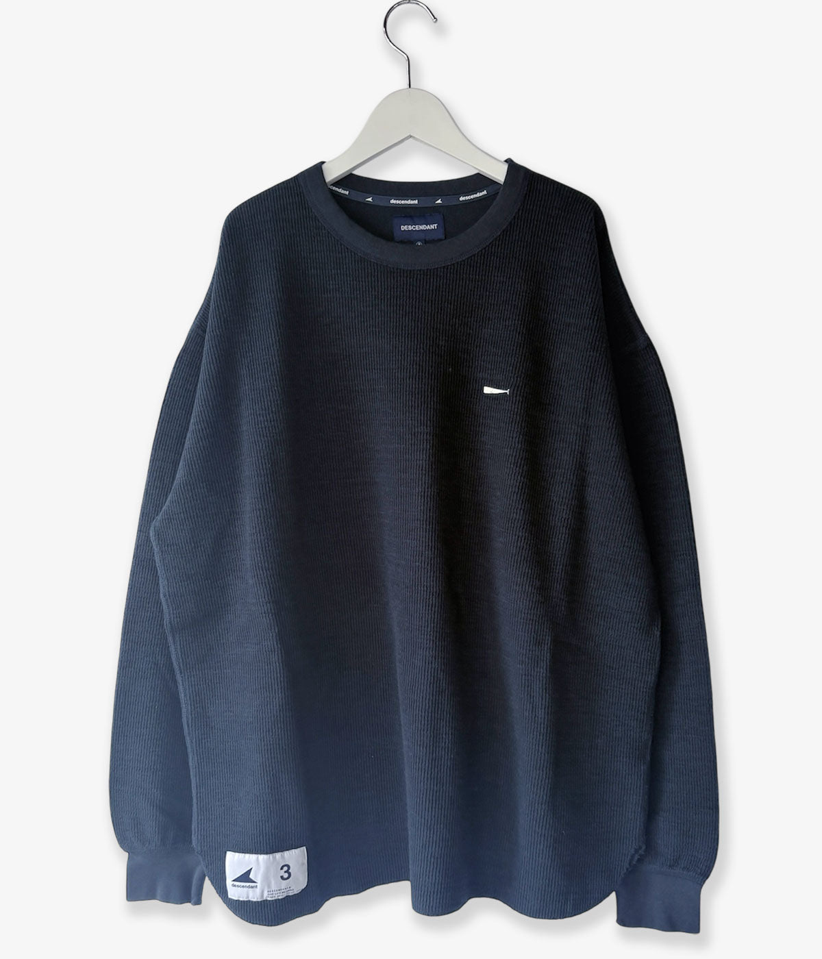 DESCENDANT/CACHALOT WAFFLE LS (NAVY)
