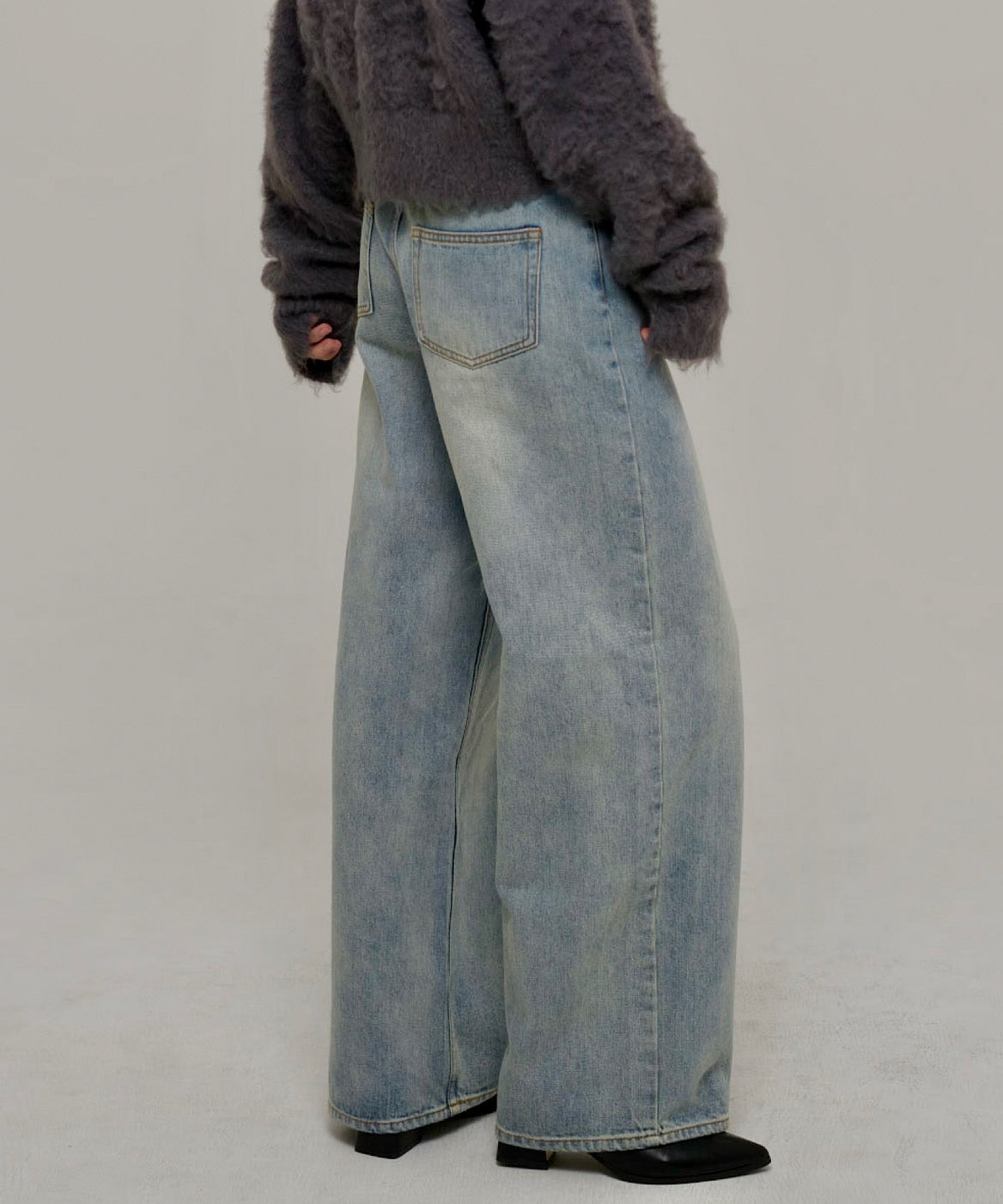 ラインエフェクトストレートデニム | THEODORIC.dy公式通販 | セオ