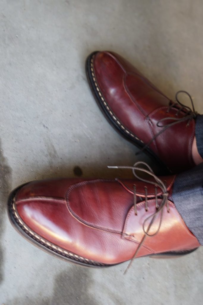 Heschung / エシュン】エイジングも素敵な色気のあるUチップ【メンズ