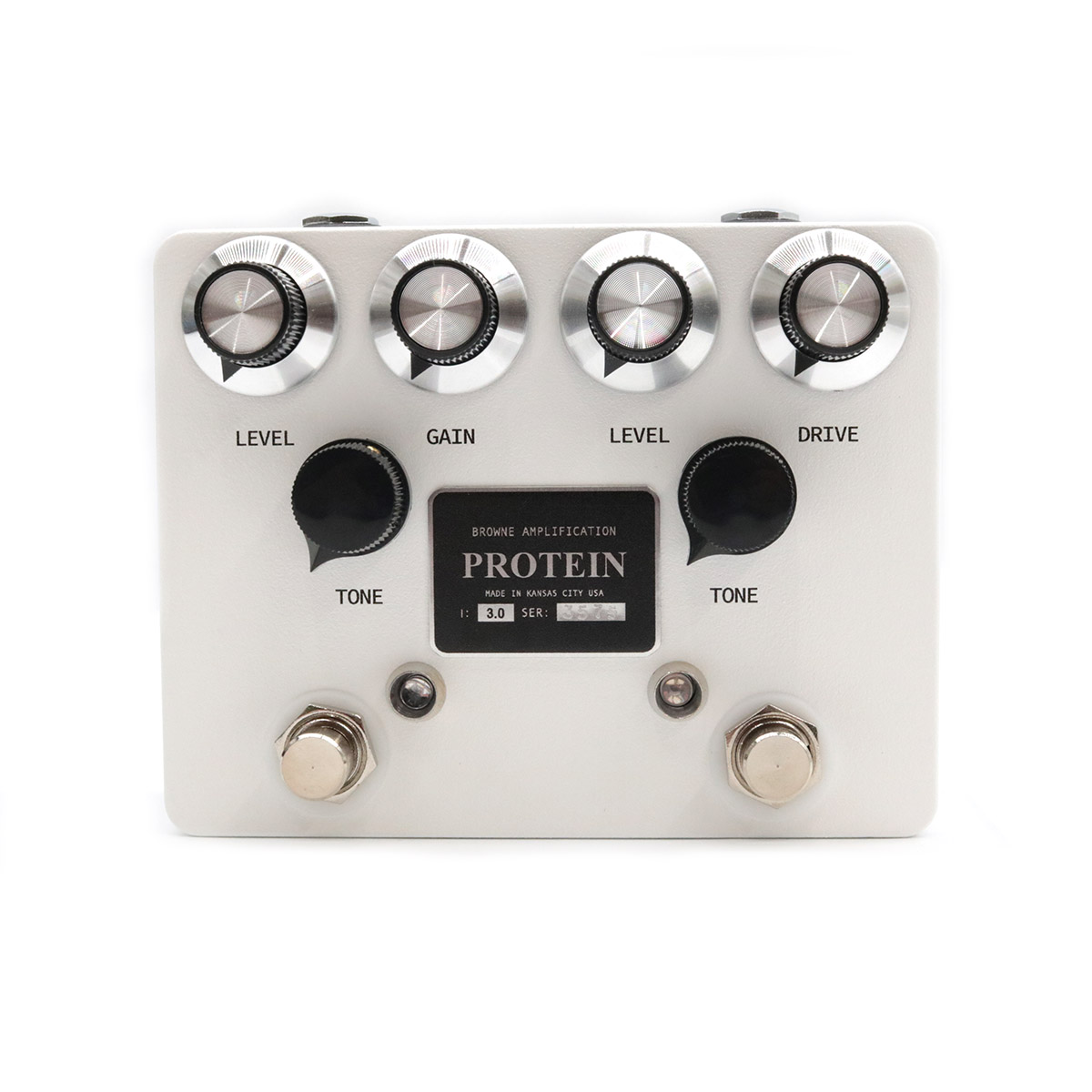 Browne Amplification PROTEIN DUAL OVERDRIVE V3 White オーバードライブ