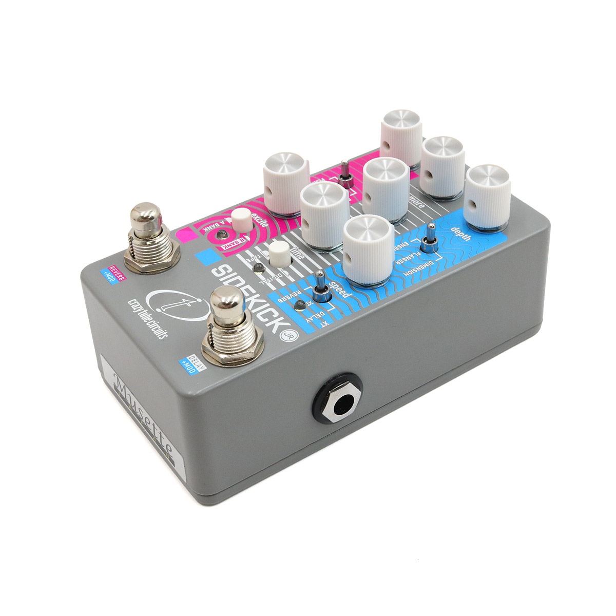 Crazy Tube Circuits SideKick Jr モジュレーション ディレイ リバーブ