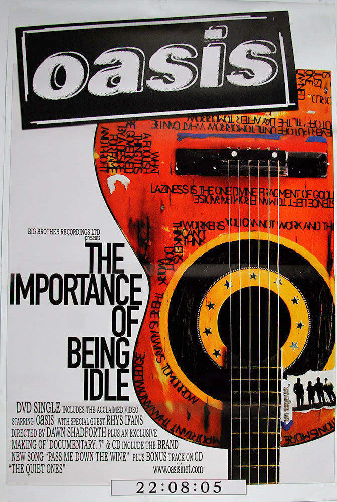 Oasis poster - Don't believe the truth – Original Poster Shop