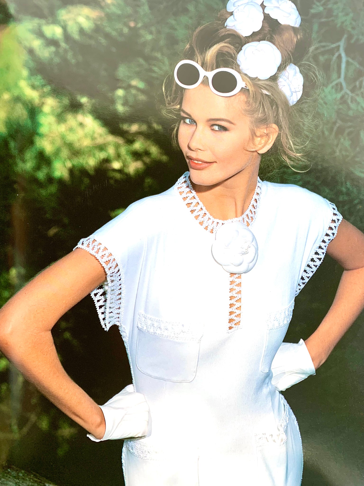 CHANEL 1992 SPRING SUMMER COLLECTION CATALOGUE CLAUDIA SCHIFFER