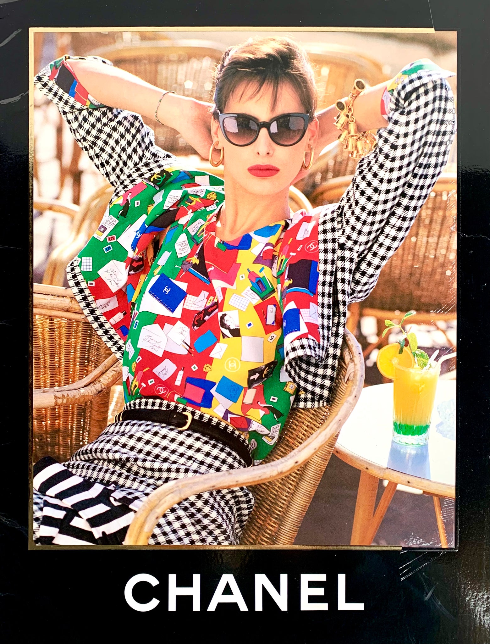 CHANEL 1987 SPRING SUMMER CATALOGUE INÈS DE LA FRESSANGE – The