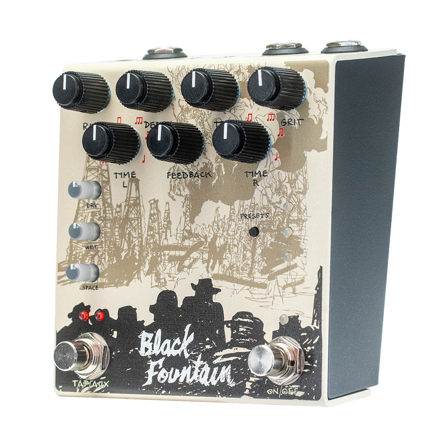 Old Blood Noise Endeavors Black Fountain Stereo | The Pedal Zone