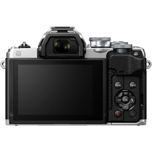Olympus OM-D E-M10 Mark IV Mirrorless Camera - Silver