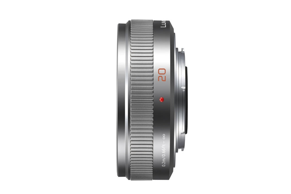 Panasonic LUMIX G 20mm f/1.7 II ASPH. Lens - Silver