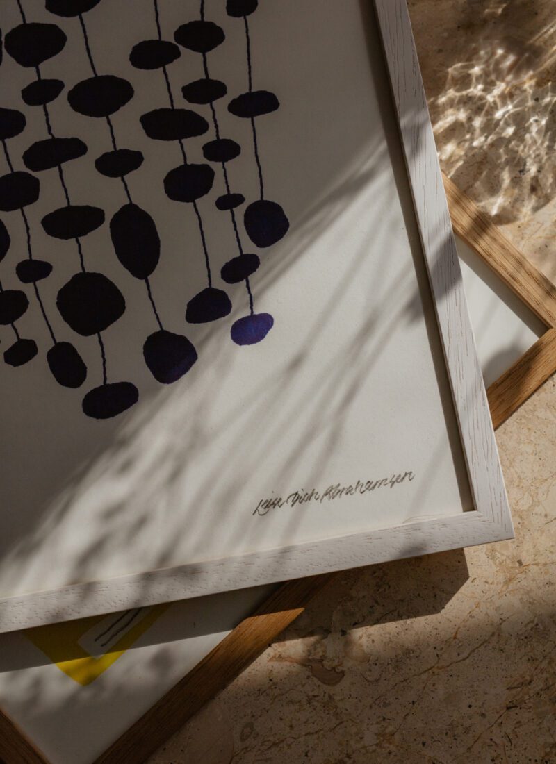 Leise Dich Abrahamsen, Blue Pearl Forest art print - The Poster Club