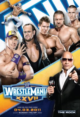 Wrestlemania Xxvii 27 Poster 27inx40in The Poster Depot