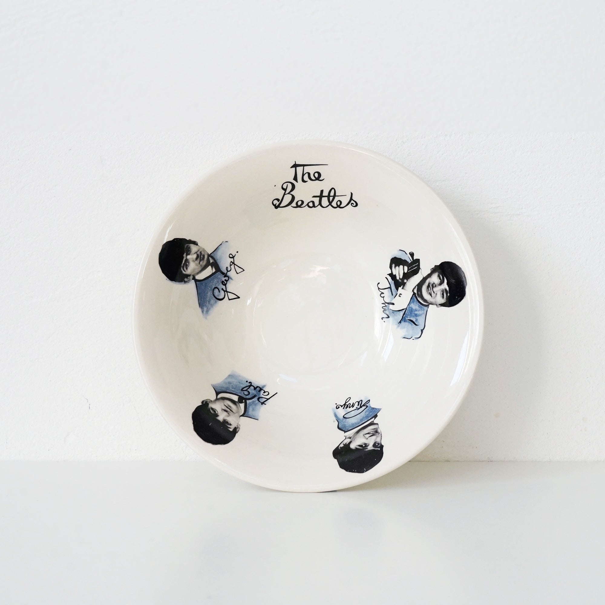 1960s Beatles Cereal Bowl / ビートルズ ヴィンテージ絵皿