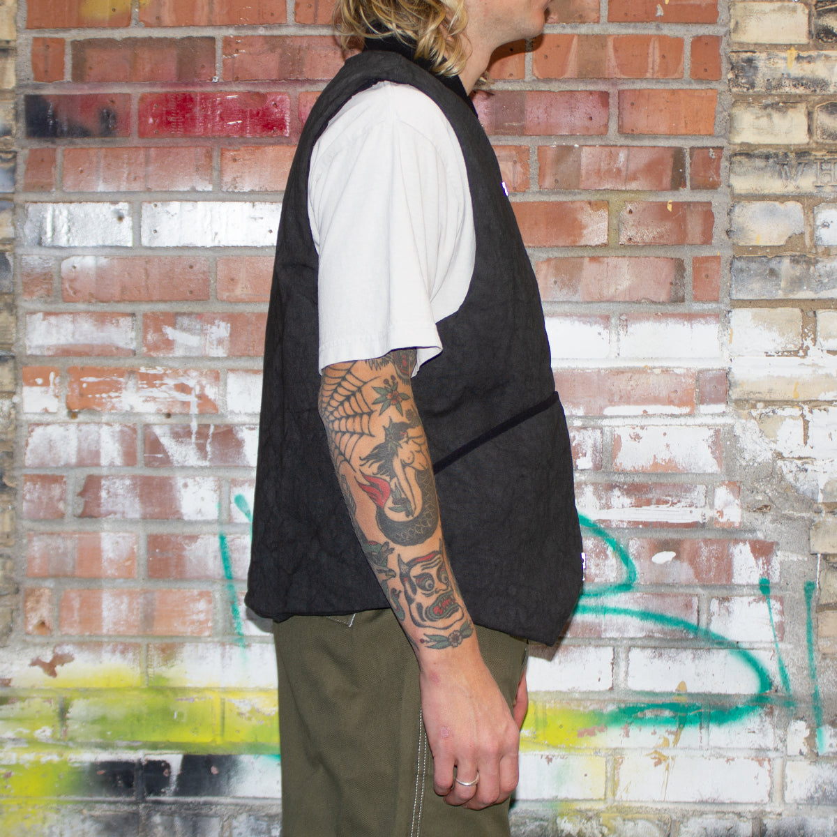 Washed Canvas Primaloft Vest – Premier