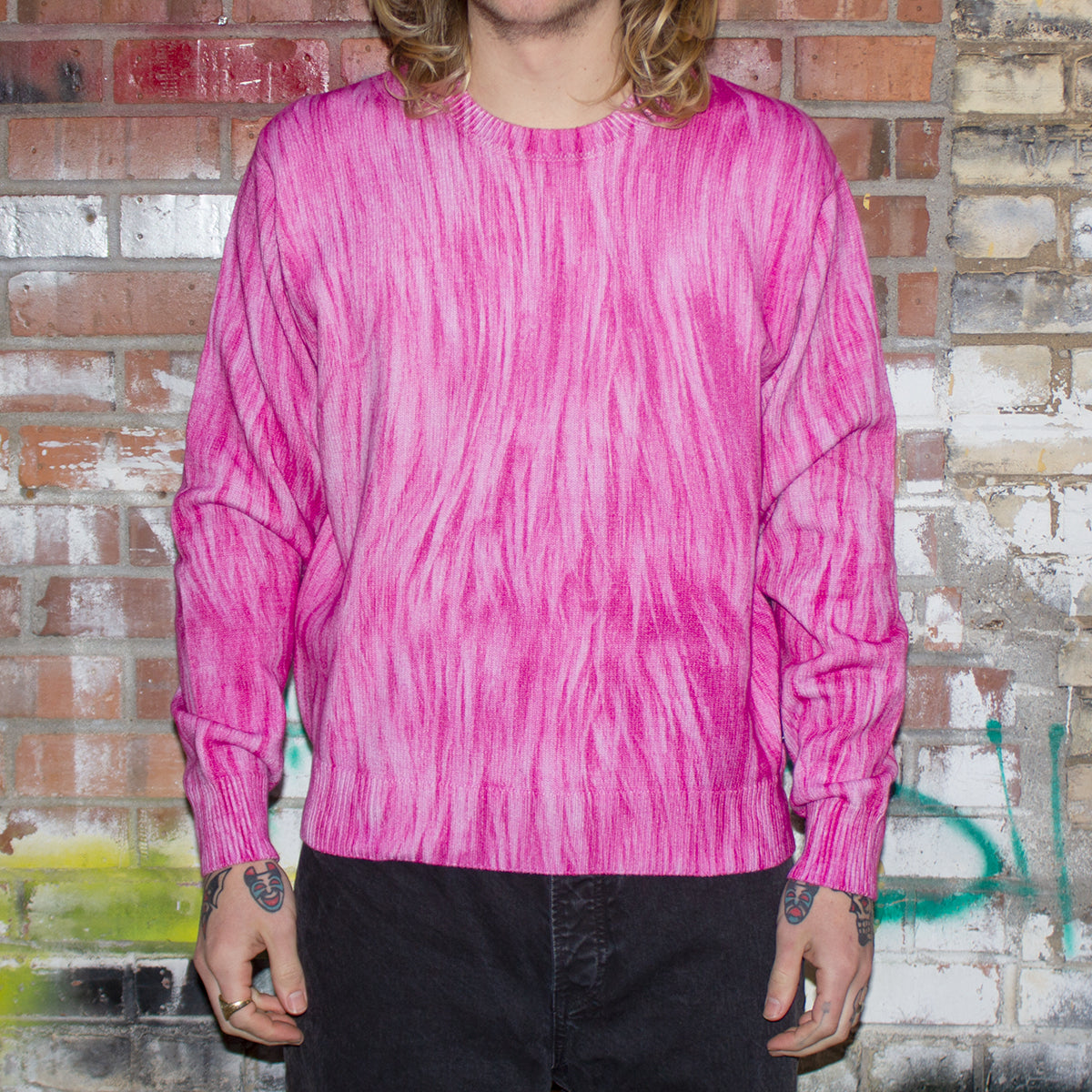 Printed Fur Sweater – Premier