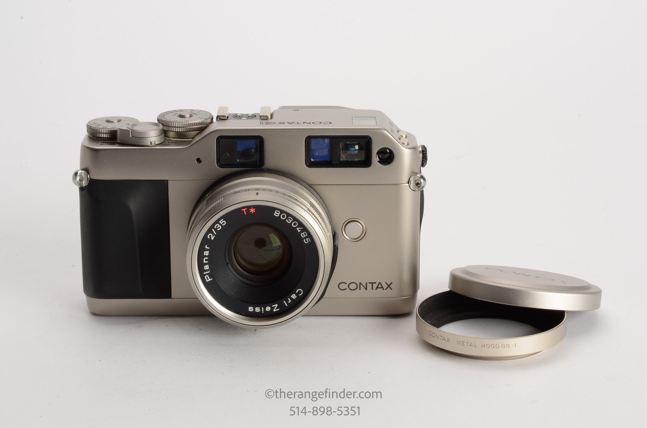 Contax G1 Green label AF Rangefinder Camera w/35mm f2 Zeiss Planar