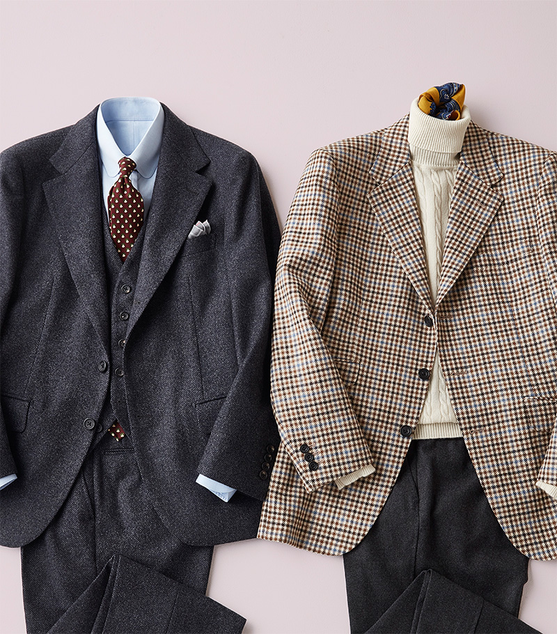 世界最高のフランネルと謳われている名門“フォックス ブラザーズ”の3