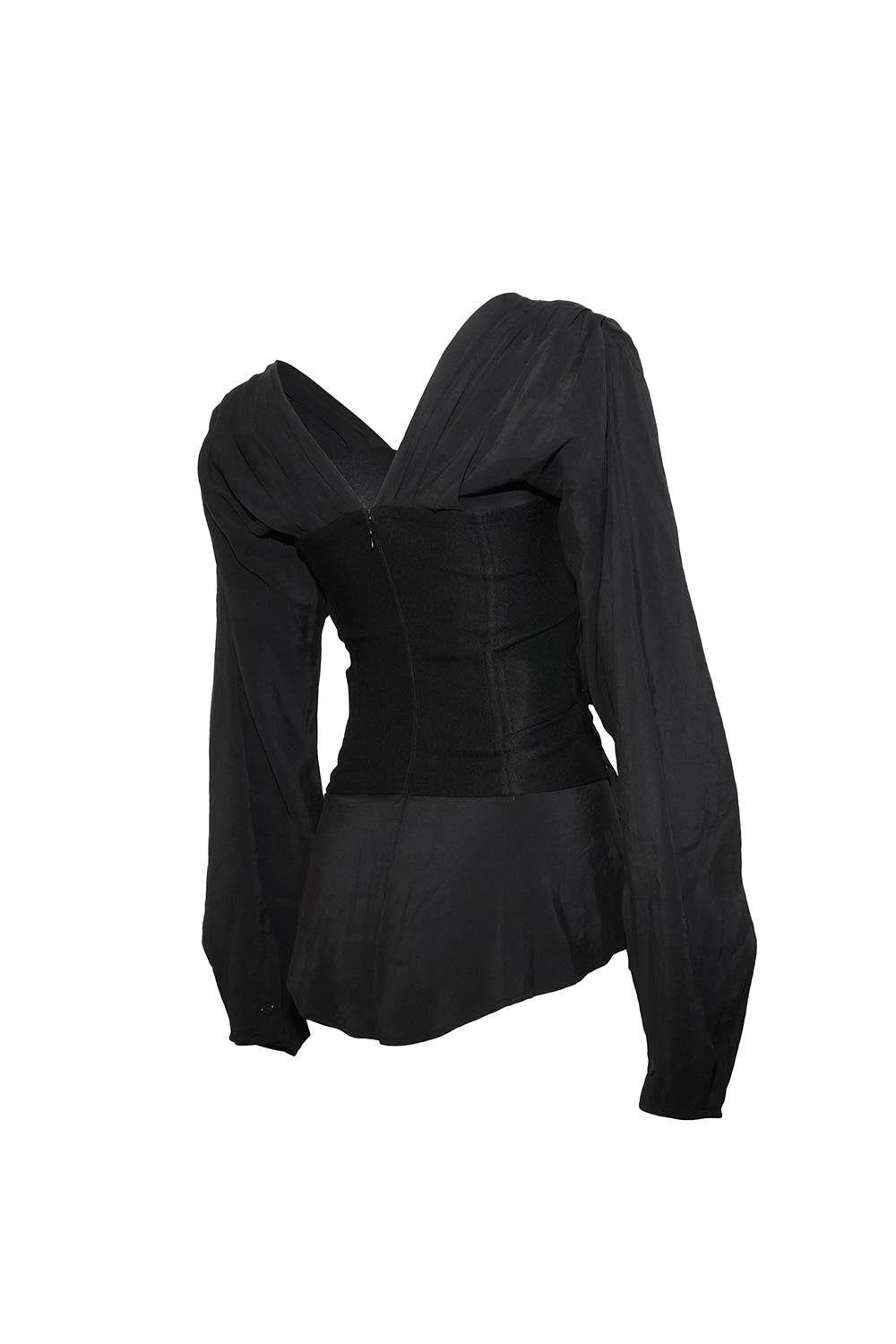 THEREDTHREAD / ザレッドスレッド】S burlesque corset blouse