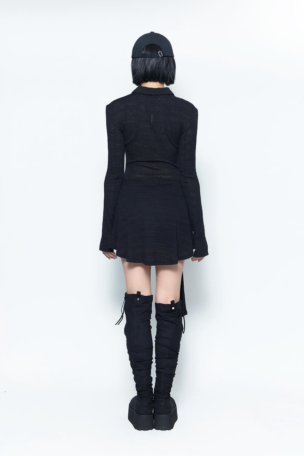 THEREDTHREAD / ザレッドスレッド】S drape romper