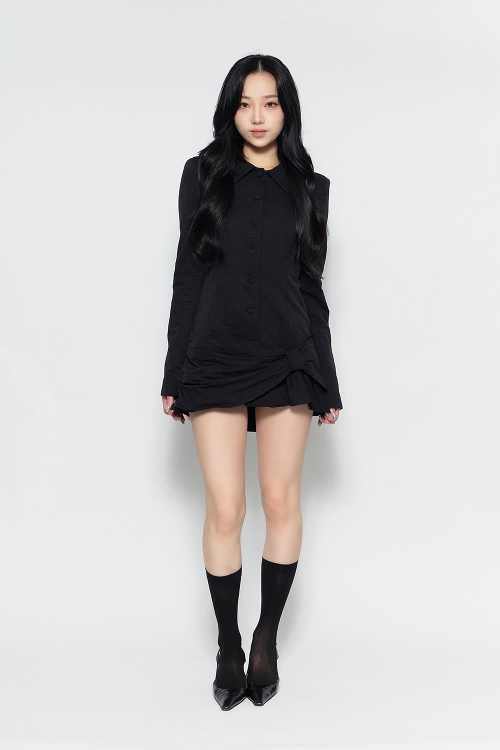 THEREDTHREAD / ザレッドスレッド】S suit bow dress mini