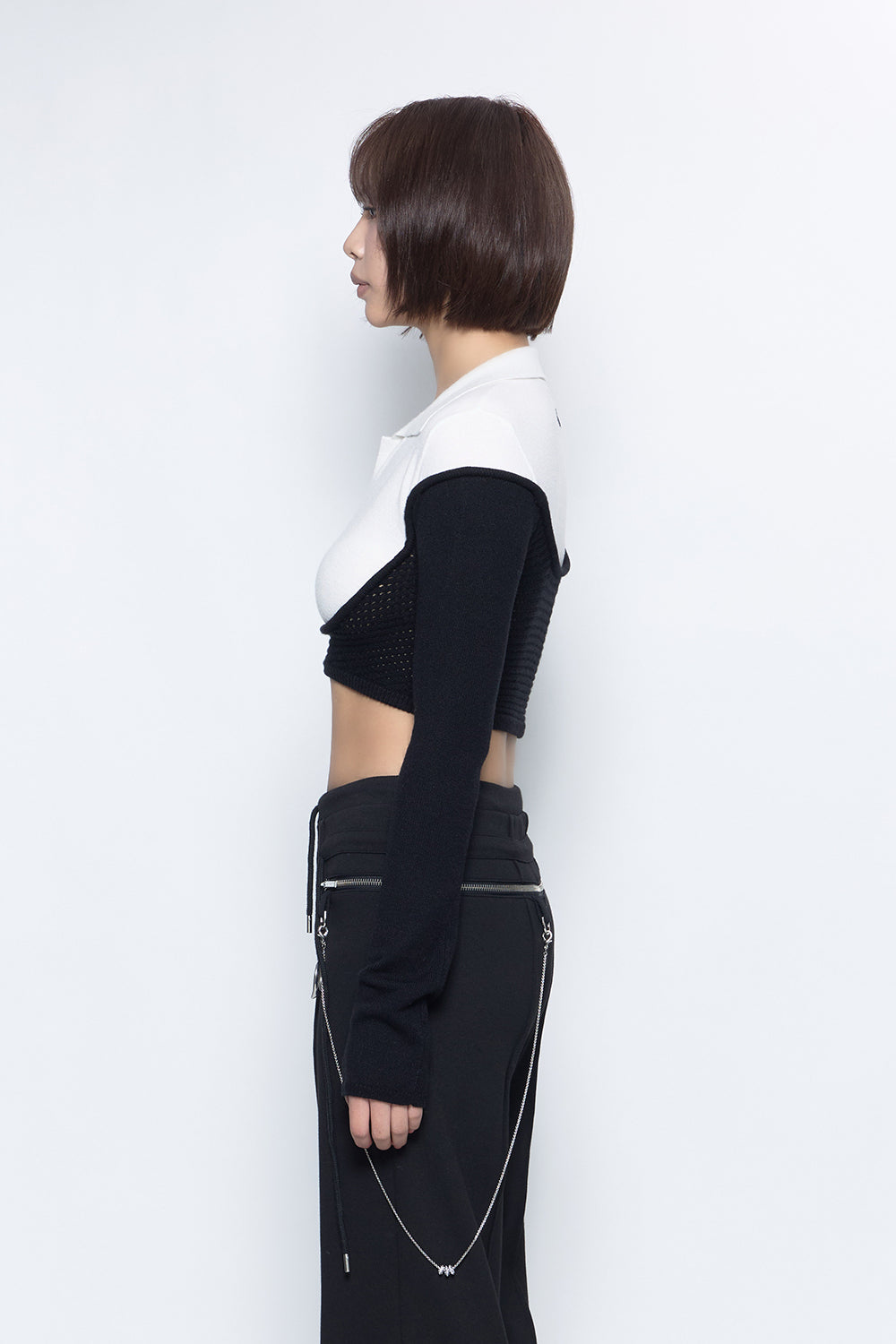 THEREDTHREAD / ザレッドスレッド】S layered skipper tops