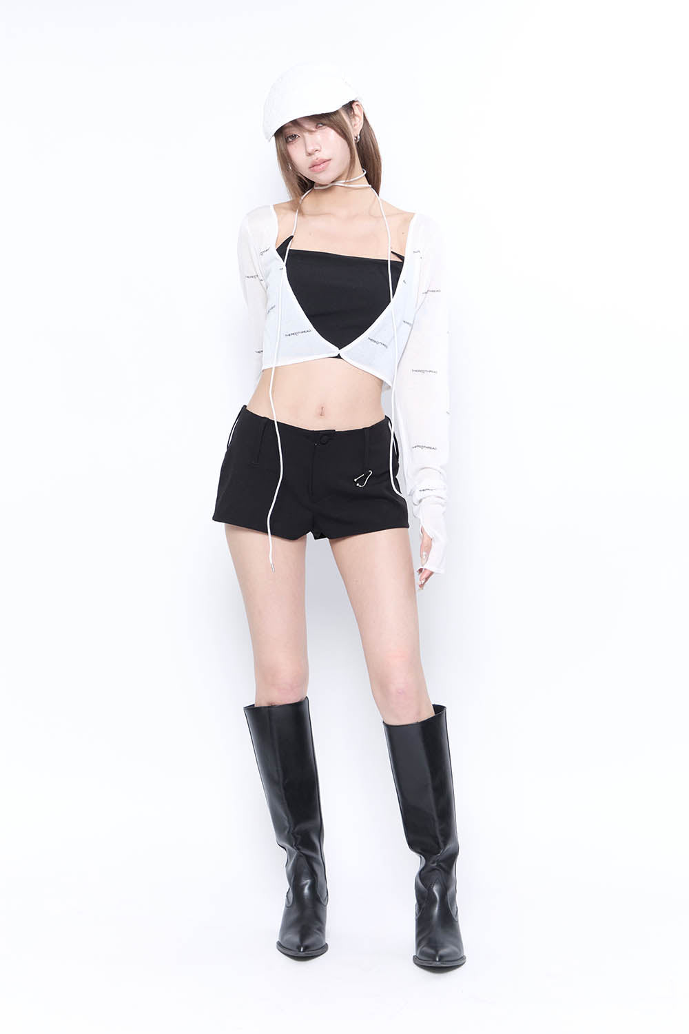 THEREDTHREAD】S lace layered camisole