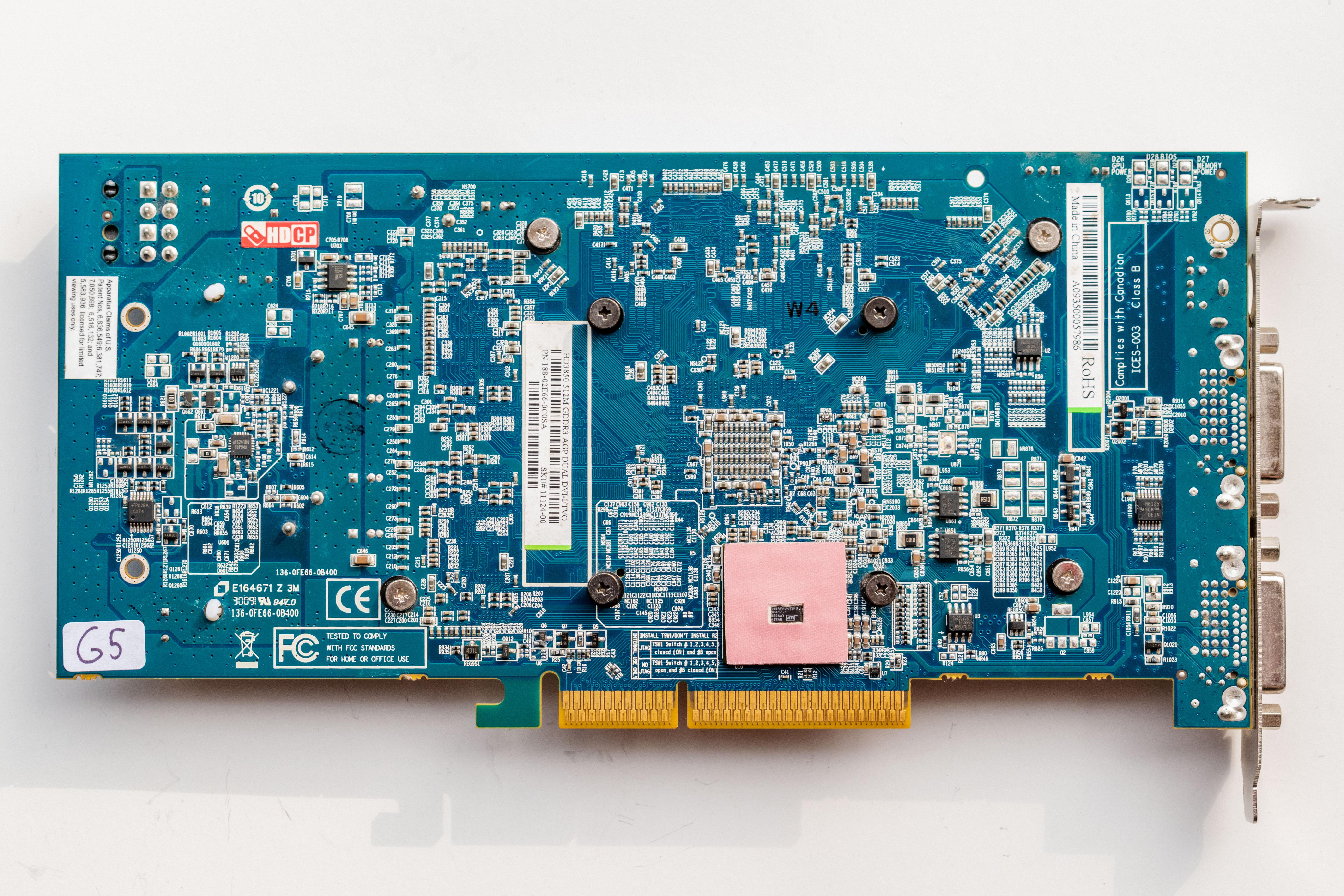 Sapphire Radeon HD 3850 512MB GDDR3 AGP