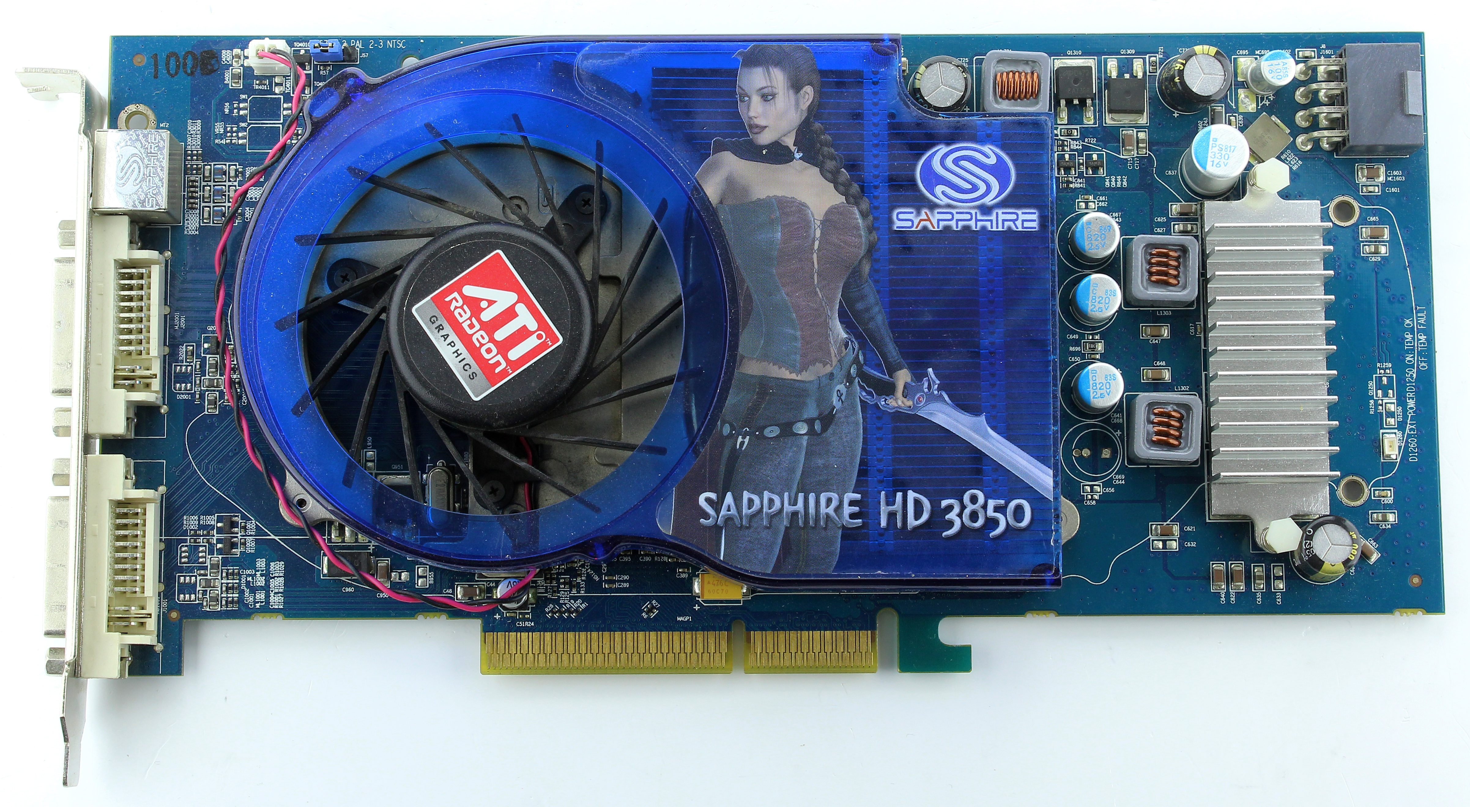 Sapphire Radeon HD 3850 512MB GDDR3 AGP