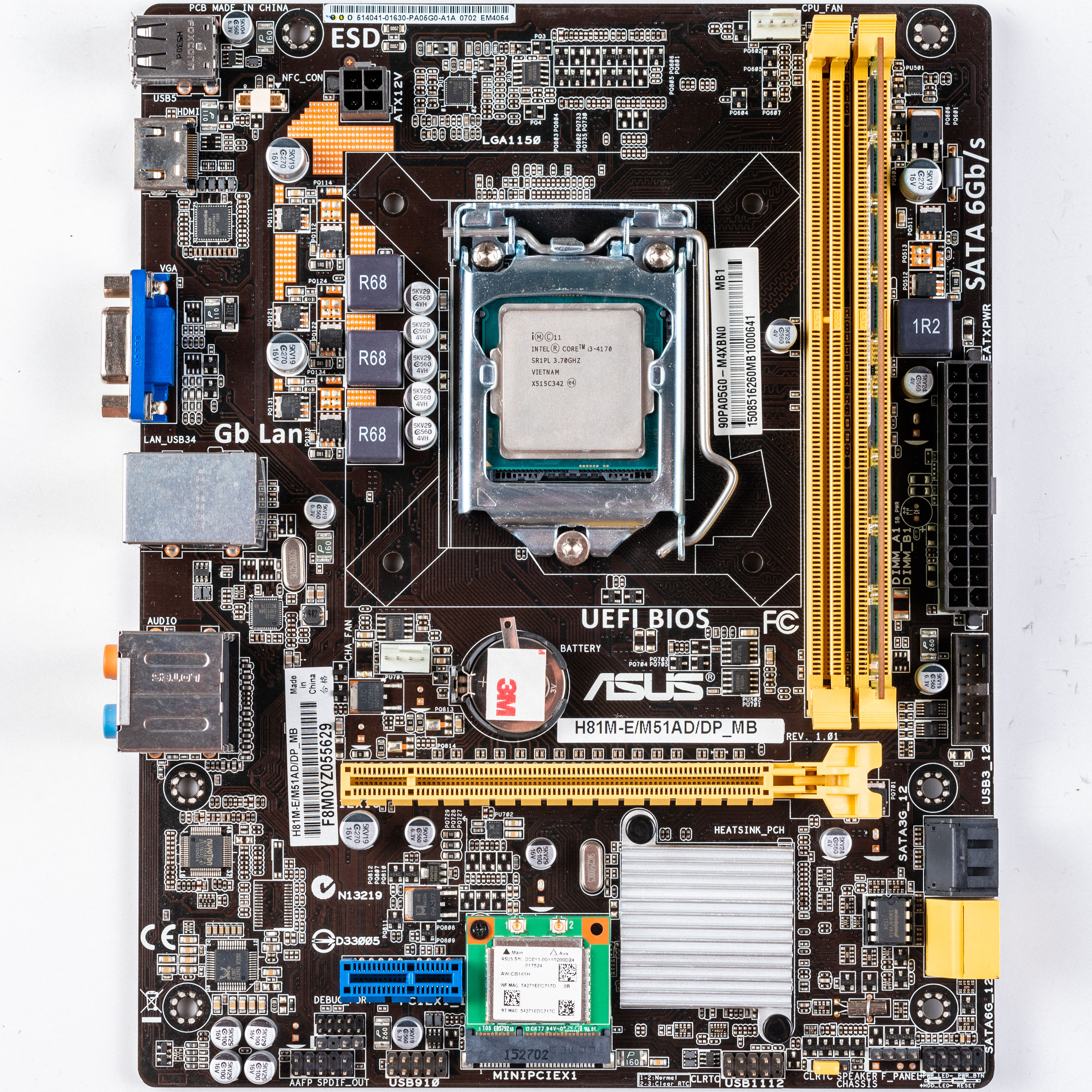 ASUS H81M-E/M51AD/DP_MB (Rev. 1.01) - The Retro Web