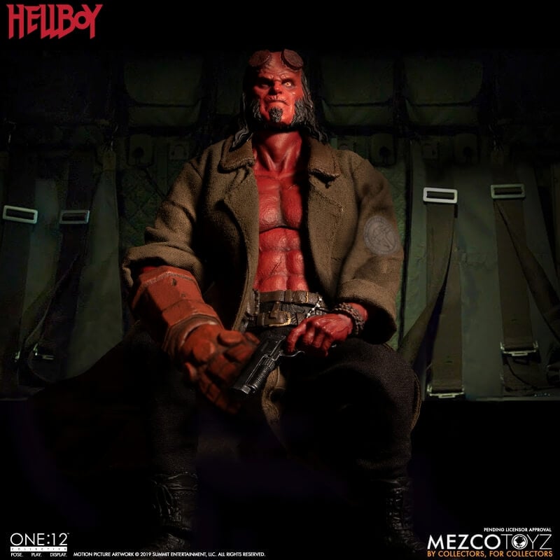 リブート版『ヘルボーイ』フィギュア化 ─ メズコトイズ「ワン12