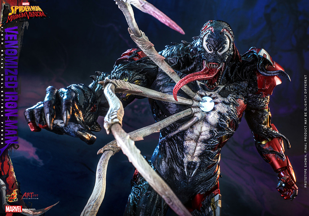 アイアンマンがヴェノム化、シンビオートに飲み込まれて凶悪フィギュア