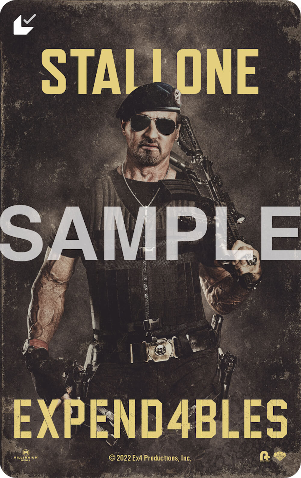 エクスペンダブルズ ニューブラッド』ムビチケ3種発売決定、前売り特典