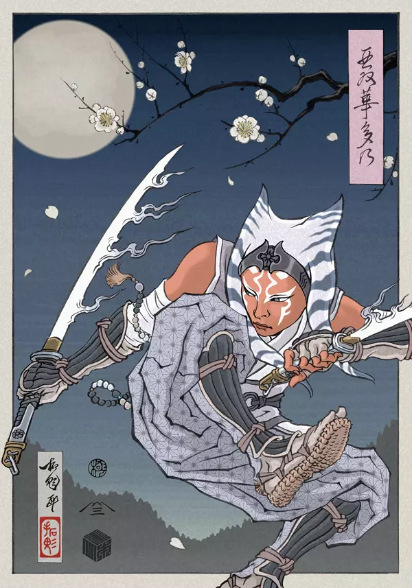 スター・ウォーズ セレブレーション ジャパン2025』浮世絵バッジアート