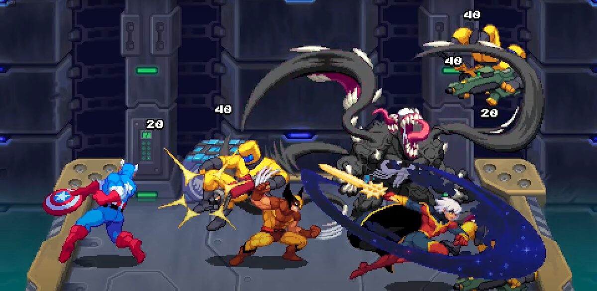 マーベルヒーロー集結の2Dベルトスクロール新ゲーム『MARVEL Cosmic