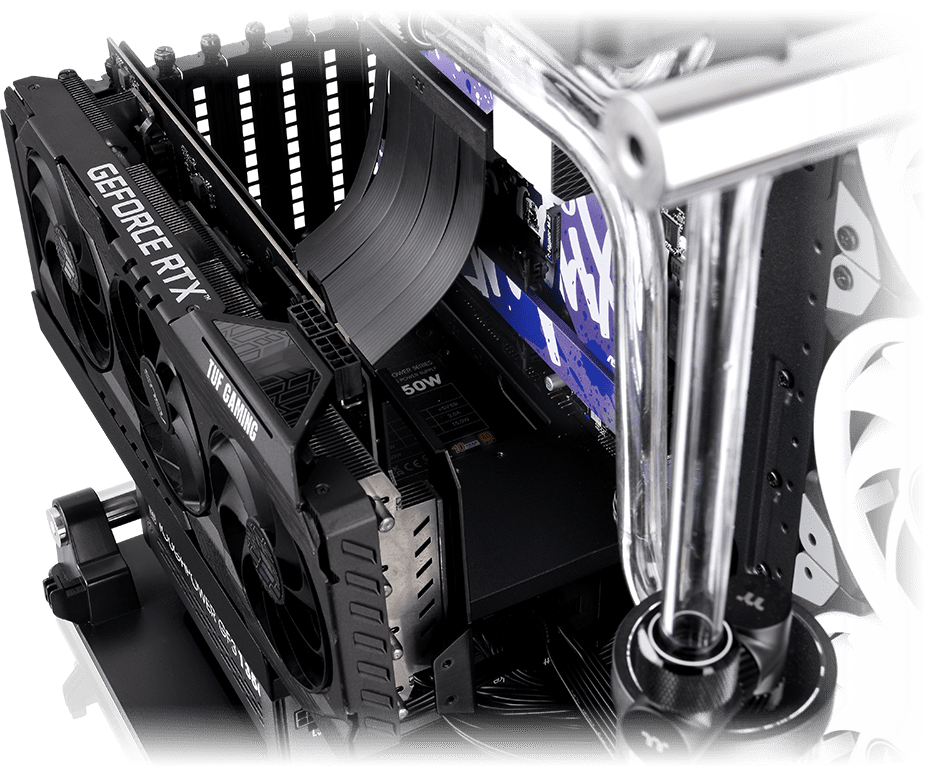 ThermaltakeThermaltake PCI-E 4.0 Dual 90 Degree Riser Cable 130mm