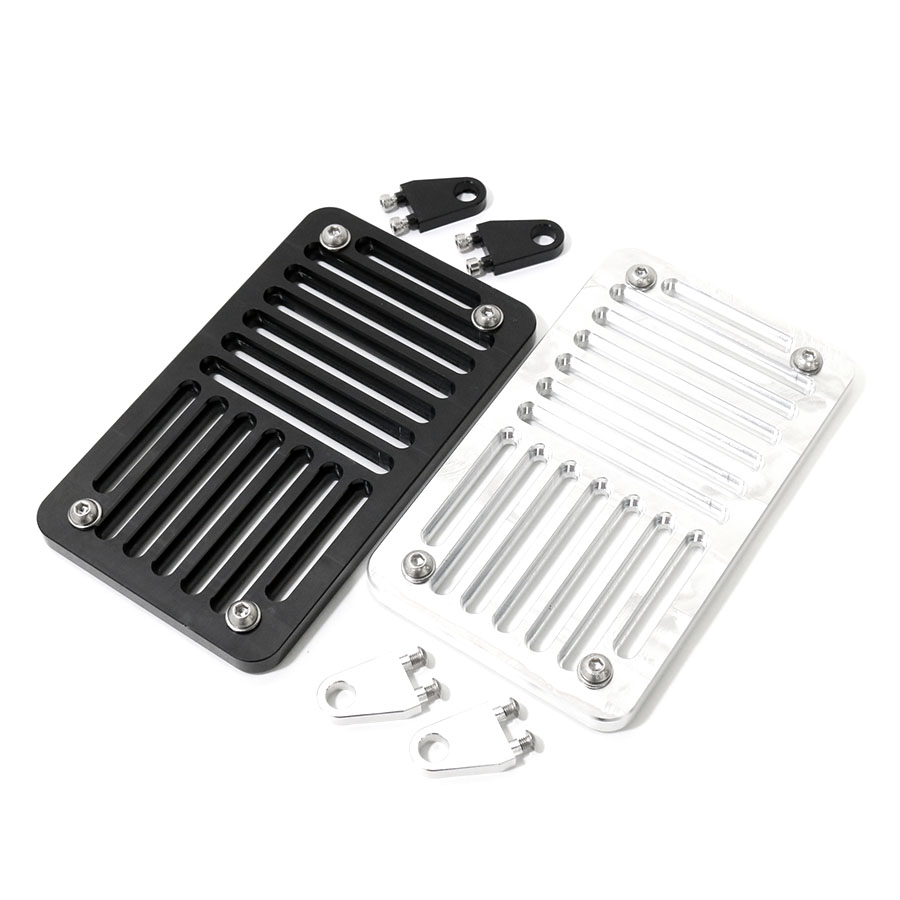 TRS Ruckus / Zoomer Ultimate License Plate Frame - Raw or Black