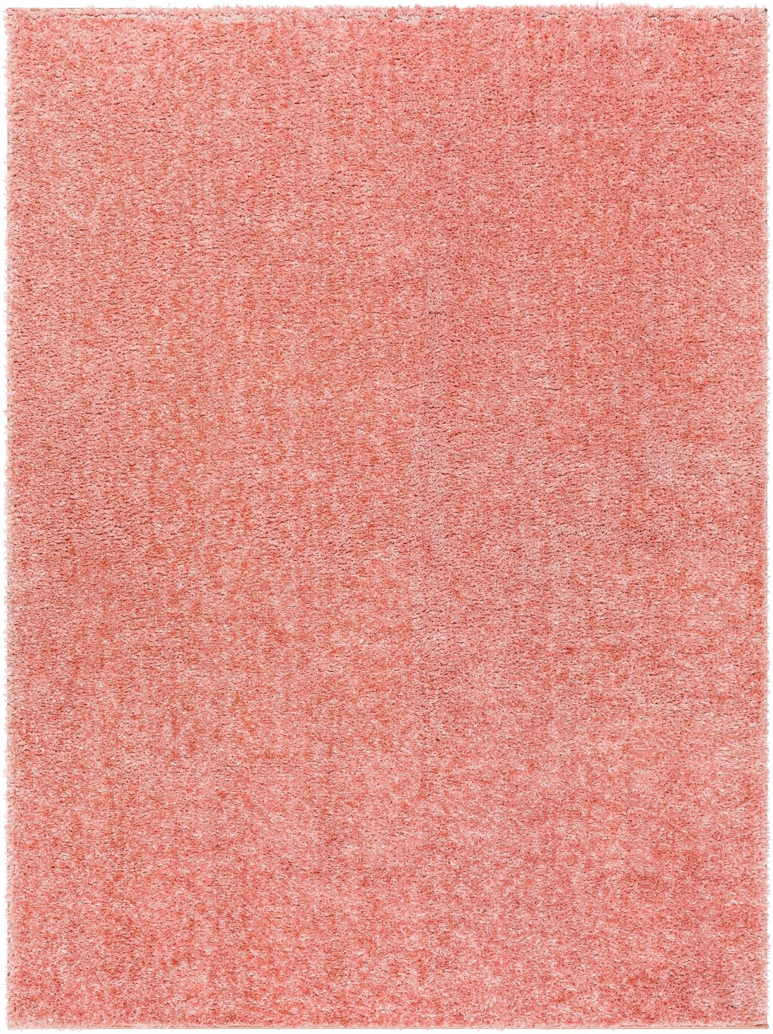 Modern Solid Peach Plush Pile Moroccan Style Area Rug – The Rug Decor