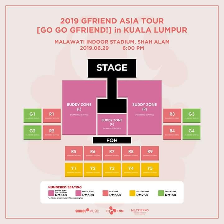 UPCOMING EVENT] GFRIEND 2019 Asia Tour - The Seoul Story