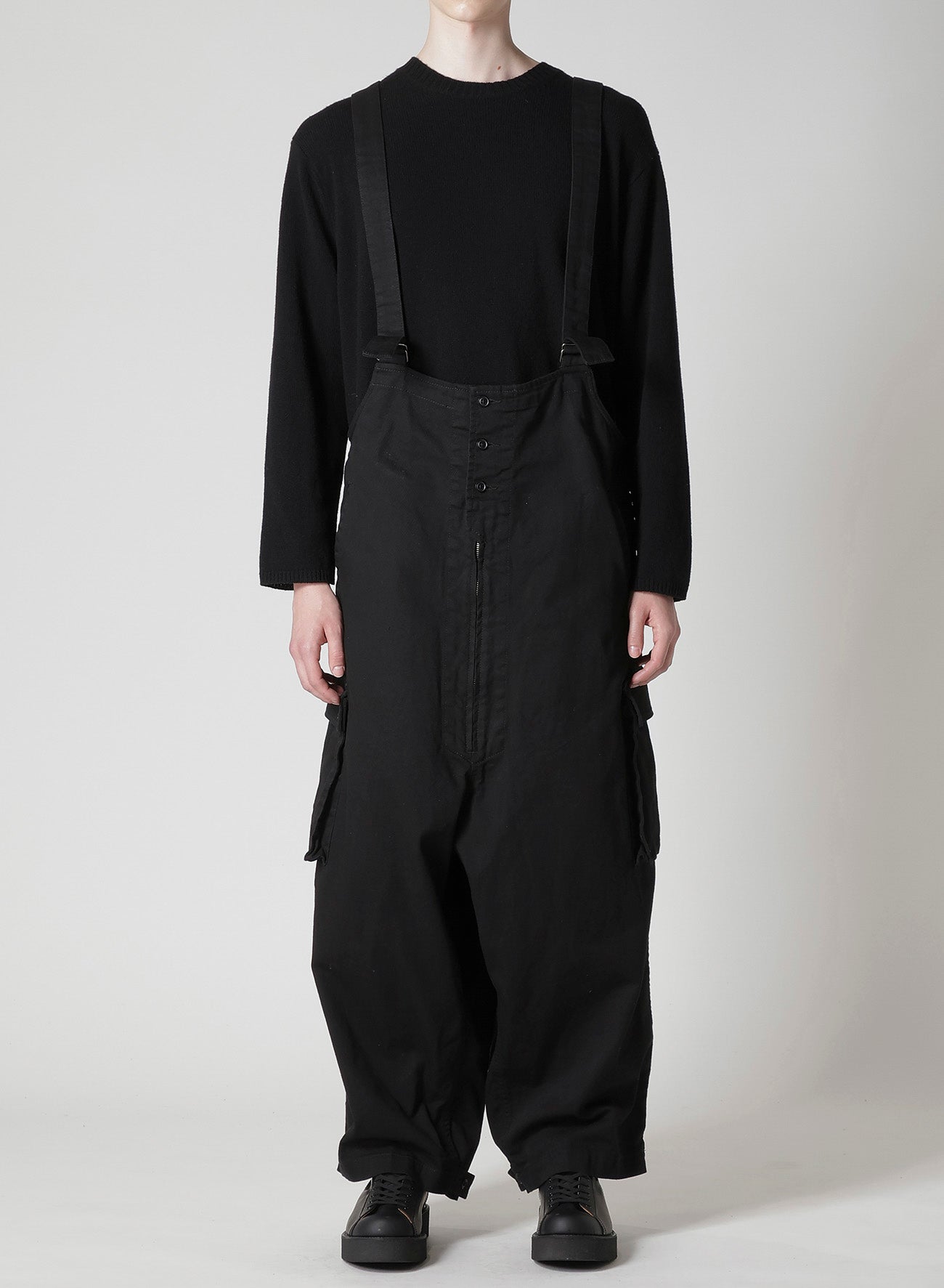 BLACK SCANDAL KATSURAGI WORK OVERALLS – THE SHOP YOHJI YAMAMOTO