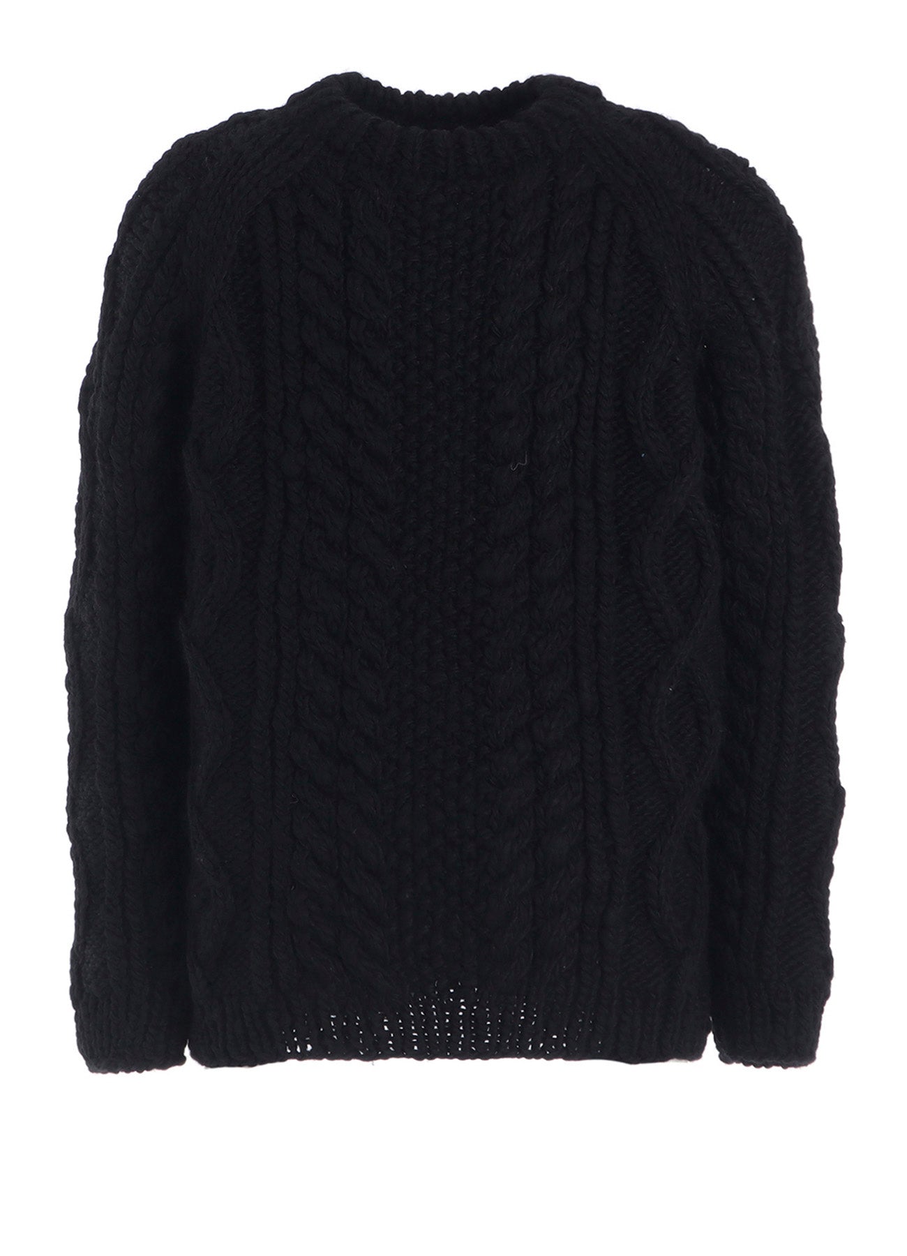 HAND-KNITTED ARAN KNIT – THE SHOP YOHJI YAMAMOTO