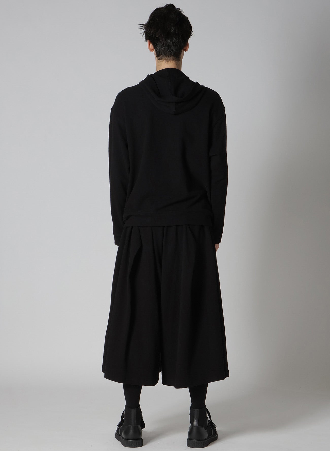 HIGHLAND JERSEY FRONT OPEN HOODIE – THE SHOP YOHJI YAMAMOTO