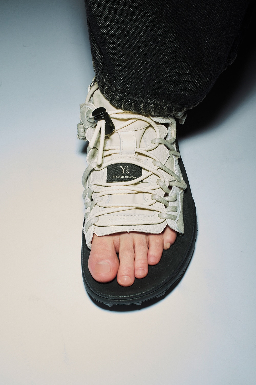 Y's × Flower MOUNTAIN PUMA PUNKU(23 Ivory): Y's｜THE SHOP YOHJI