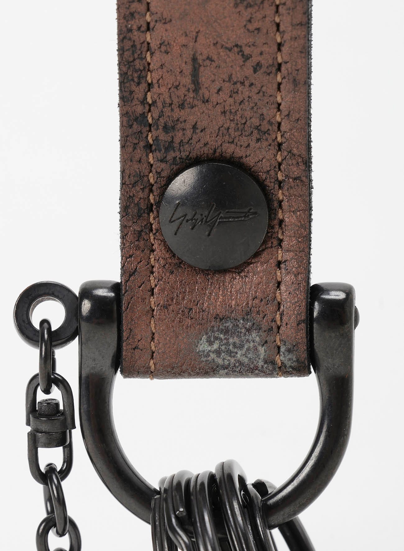 Keychain(FREE SIZE Brown): discord Yohji Yamamoto｜THE SHOP YOHJI